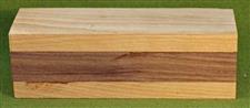 Rattle #1011 - Baby Rattle Blank - Cherry & Black Walnut  $8.49